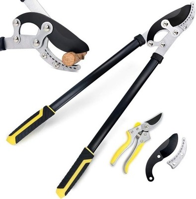 2'' Heavy Duty Anvil Loppers Shears 30'' Branch Cutter Garden Shears & Spare Blade