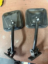 Door Off Mirror for Jeep Wrangler One Pair Rectangular Mirrors.