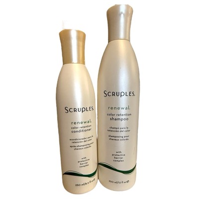 Scruples Renewal Color Retention Conditioner Shampoo Protective Barrier Complex
