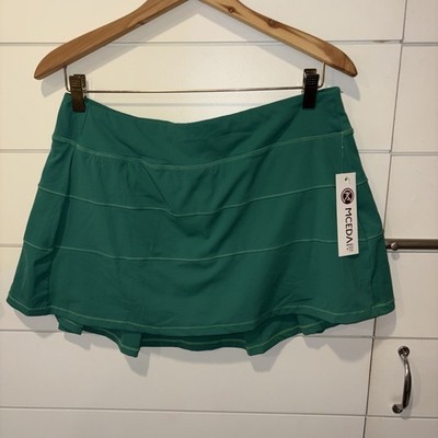 McEdar Women's Athletic Tennis Golf Skort with Pocket Workout Running Skirt Sz10