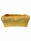 Vintage McCoy Yellow Ceramic Rectangle Planter Mid Century Modern USA 1940s