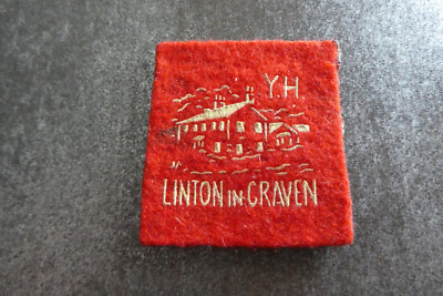 Linton In Craven Youth Hostel YHA Cloth Patch Badge (L2S)