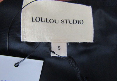 LOULOU STUDIO SAMURLDSWASHEDBLUE 関税送料込 NWT Loulou Studio Sanibel Crossback Wrap Top Size S | eBay