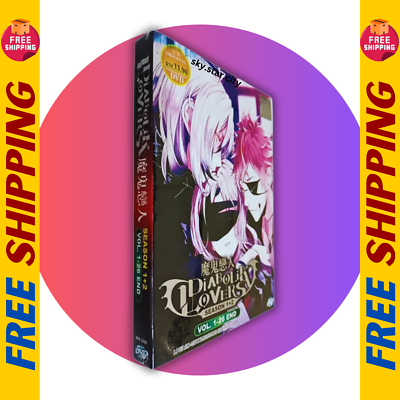DVD Anime DIABOLIK Lovers More Blood Season 1 & 2 Vol 1 - 26 End