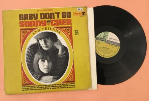 SONNY AND CHER - BABY DON'T GO - Vinyl LP Orig.Reprise Records Germany 1965 !!!! - Afbeelding 1 van 10