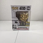 Funko Pop! Vinyl: Star Wars - Stormtrooper (Gold/Chrome) - Star Wars Celebration