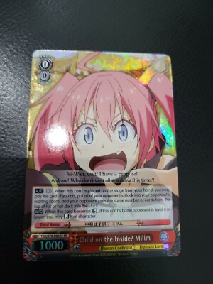 Weiss Schwarz Slime Child Inside Milim TSK/S70-E032S SUPER RARE Eng NM