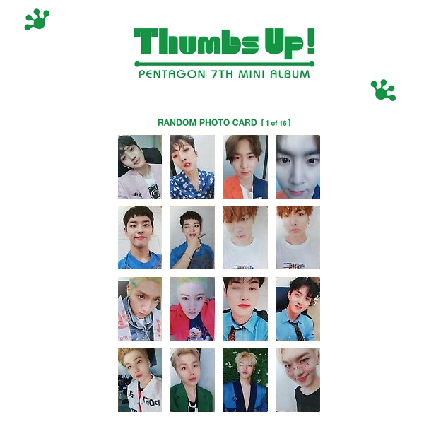PENTAGON - 7th MINI ALBUM THUMBS UP! PHOTO CARD JINHO PENTAGON - 7th MINI ALBUM THUMBS UP! PHOTO CARD JINHO
