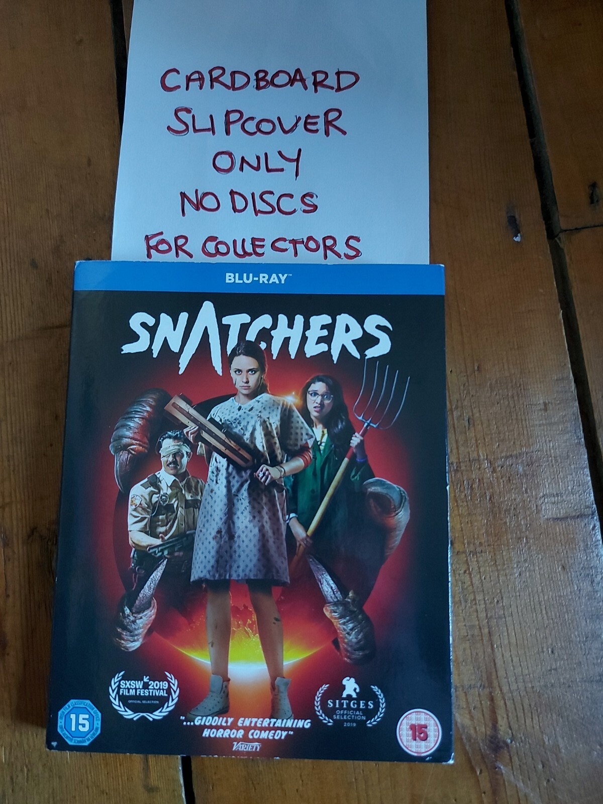 Snatchers - Blu-ray. Slipcover only. No discs.