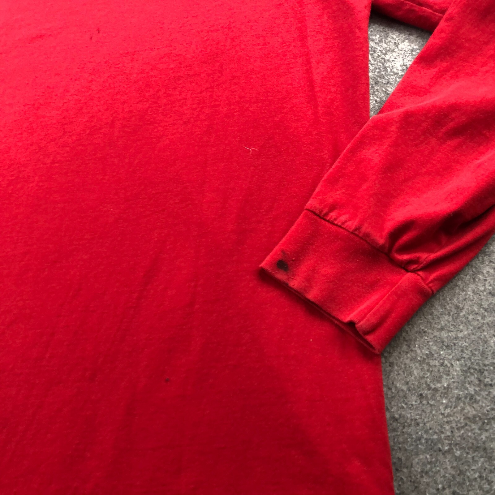 Polo Ralph Lauren camicia uomo XL alta rossa blu pony ricamata manica lunga *