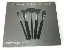Bella Pro Signature Five Black Contour Brush Set New In Box