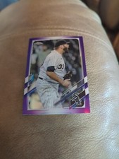 2021 Topps Chrome Update Baseball Purple Lance Lynn Chicago White Sox #USC57 B70