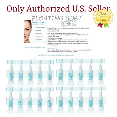 Instantly Ageless 20 Vials Facelift & Wrinkle remover in seconds