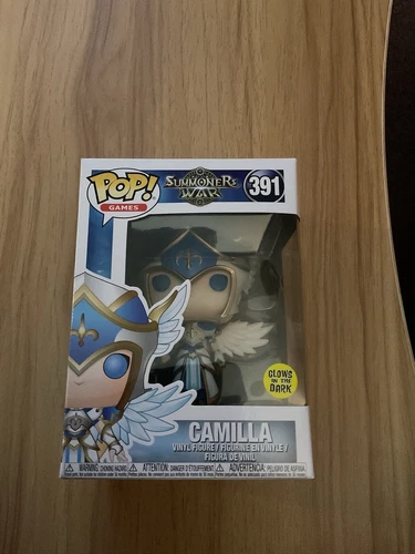 Funko Pop Summoners War Camilla Pop Games 391 Vinyl Figure Glow In The Dark NEW