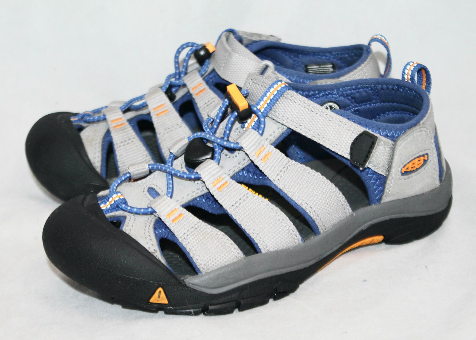 Sandalo sportivo KEEN Kids Newport H2 1020366 ragazzo ragazza 3 EUR 35 grigio argento e blu