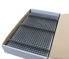 Double Loop Ring Book Binding Metal Spiral Wire Metal Spiral Coil 1/2inch 100PCS