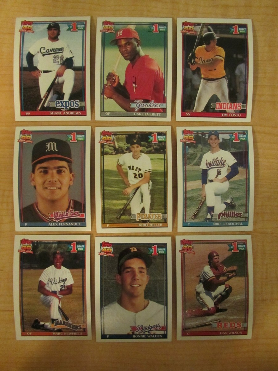 1991 Topps 40 Years of Baseball Near Complete Set 787/792 | eBay