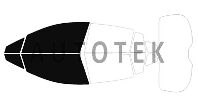 PreCut Film Front 2 Door Windows Any Tint Shade For Subaru XV Crosstrek 2013-17