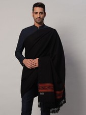 Men's Woven Kashmiri Luxury Pashmina Jamavar Casual Shawl Stole Wrap 50"X100" In