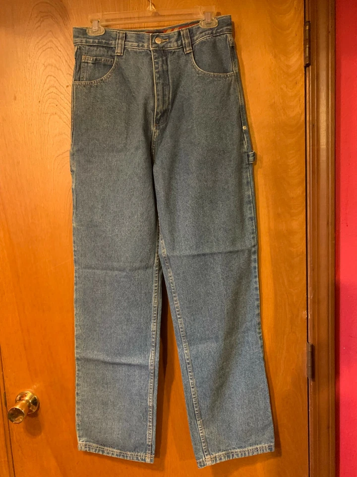 Pantalones de mezclilla cargo IZOD azules para niños talla 16 nuevos con etiquetas Foto 2 de 4