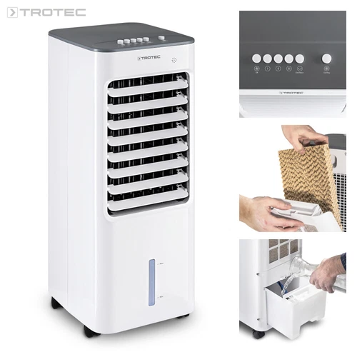 TROTEC Aircooler PAE 21 mobiles Klimagerät Luftkühler Ventilator Luftbefeuchter