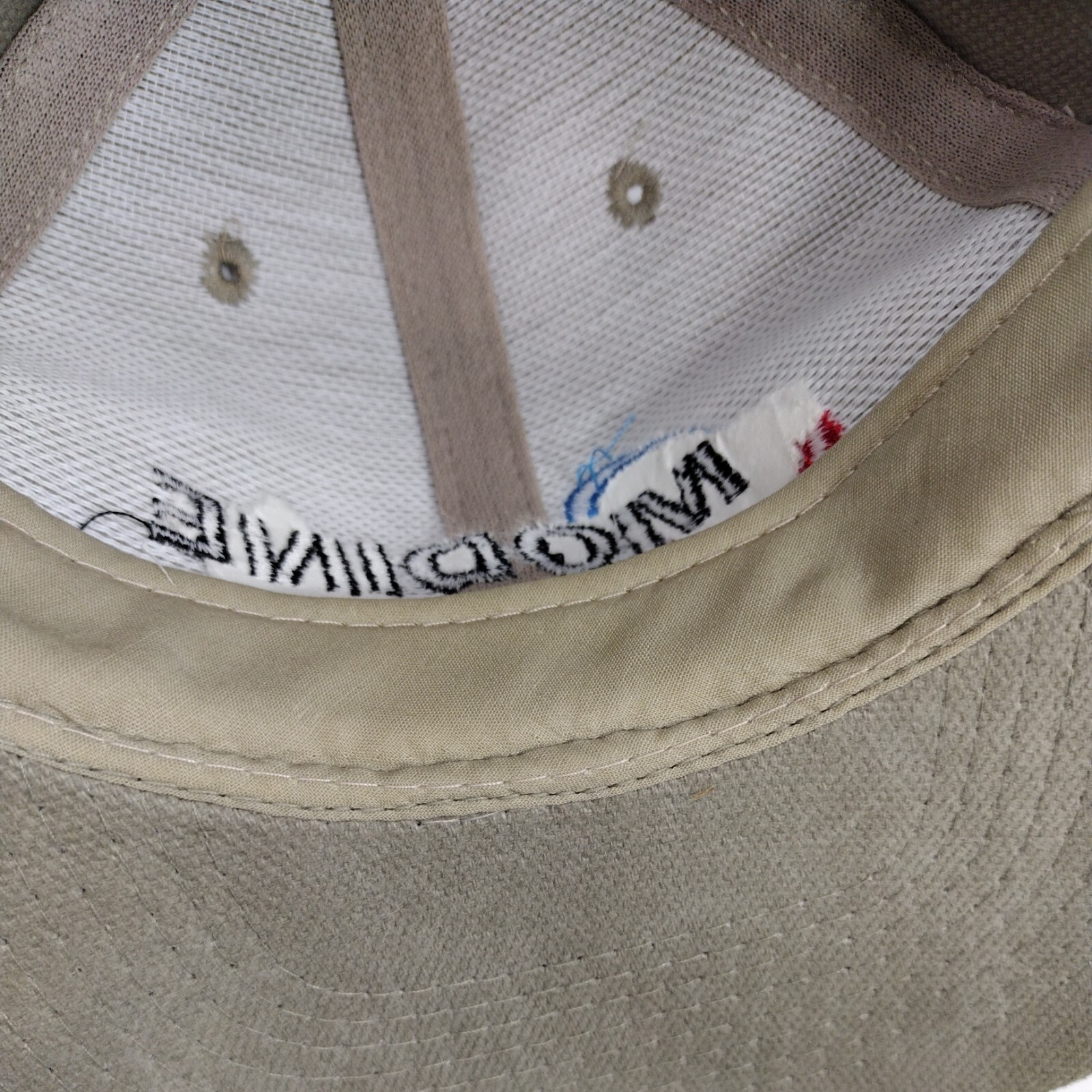 Modine Strapback Hat Tan Adjustable - image 9