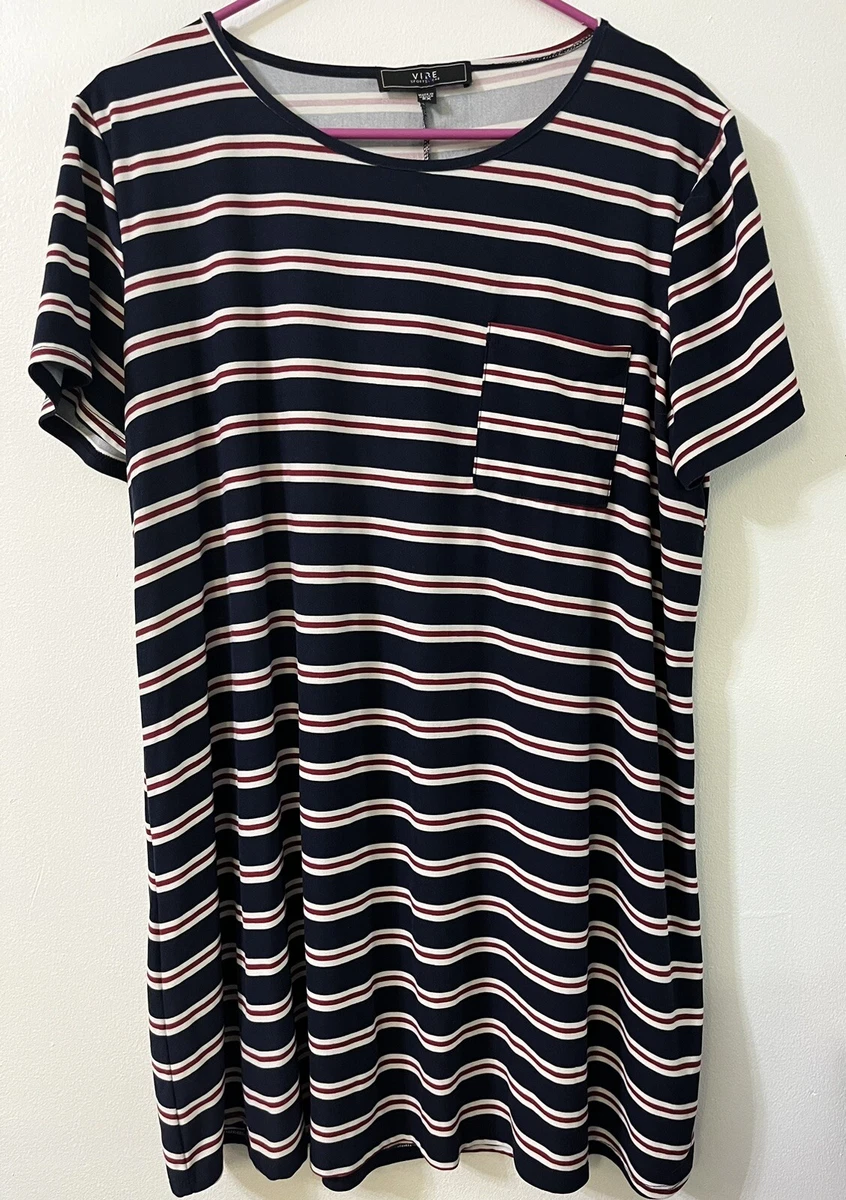 Vibe sportswear t store shirt dress