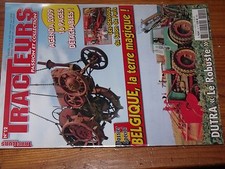 $$$ Revue Tracteurs N°12 Belgique  Dutra  Salon de Paris  Vandaele  Geldorf