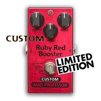 Mad Professor Custom Ruby Red Booster guitar effect pedal New