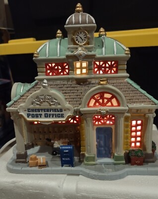 Lemax Caddington Village- Chesterfield Post Office - Retired Sku# 
