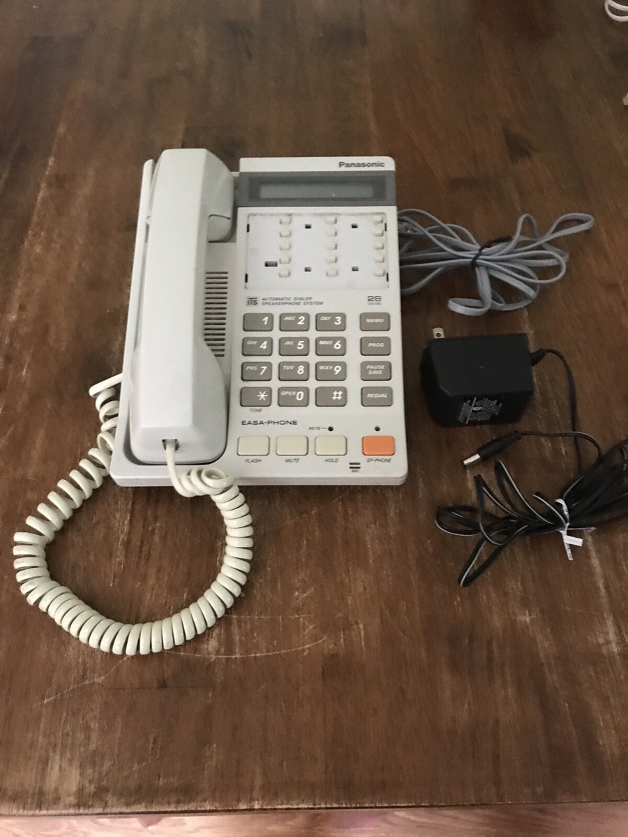 Vintage Panasonic Easa-Phone KX-T2365 Office Landline Telephone