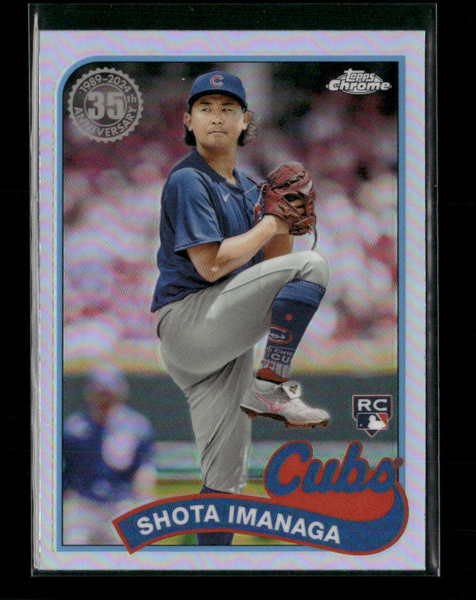 2024 Topps Chrome Update #89CU-7 Shota Imanaga 1989 Topps Baseball 35th