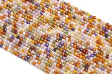 3MM Multicolor Cubic Zircon Beads AAA Faceted Round Loose Beads 15"