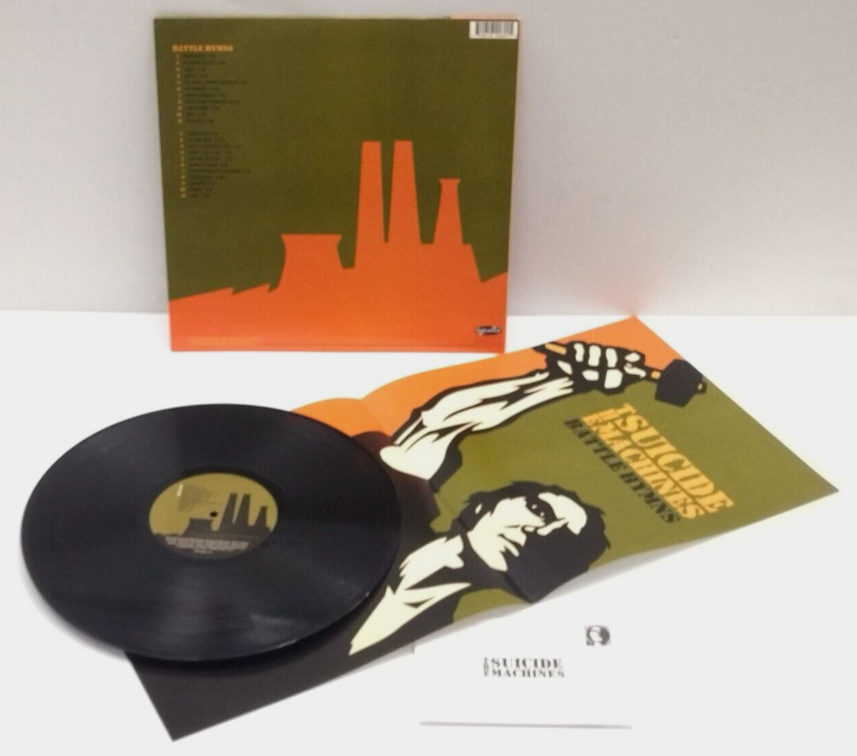 米LP Suicide Machines Battle Hymns HR620601 HOLLYWOOD /00260 The Suicide Machines – Battle Hymns – Vinyl (Red/ Brown