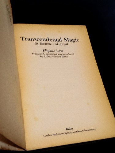 TRANSCENDENTAL MAGIC ELIPHAS LEVI - Imagen 2 de 7