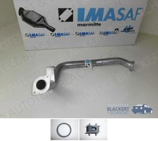 IMASAF Auspuff Mittelrohr+Anbauteile für Toyota Land Cruiser 3.0 TD J7 1993-1996
