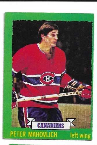 1973-74 OPC HKY #164 PETE MAHOVLICH/CANADIENS EX/EX+