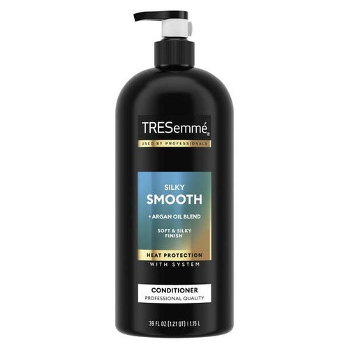 Tresemme Silky & Smooth Anti-Frizz Conditioner with Pump, 39 oz - Picture 4 of 4