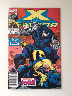X-Factor Vol1 #81 Marvel Comics Aug 1992 X-Men Stroman David Newsstand NM BIN
