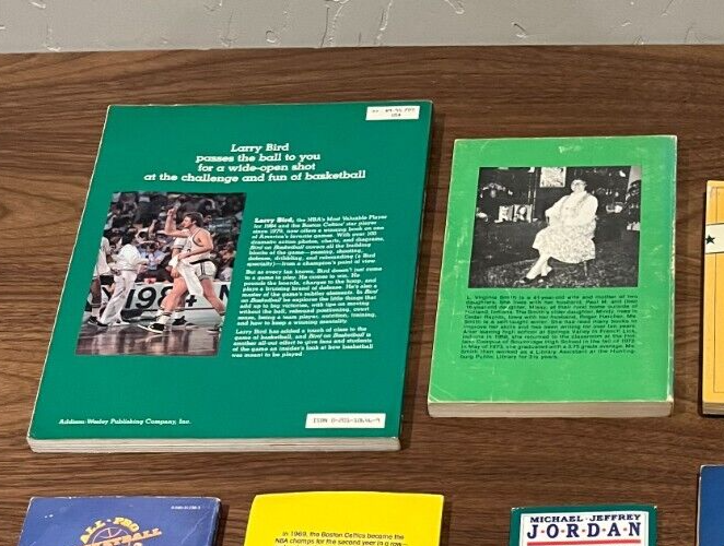 9 DIFF Vintage NBA Basketball Books 1970s80s Bird Magic Jordan Globtrotters +++ eBay