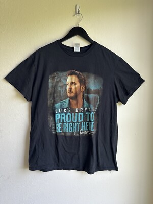 Delta Luke Bryan Men's XL T-shirt Country Proud to Be Right Here Tour 2021