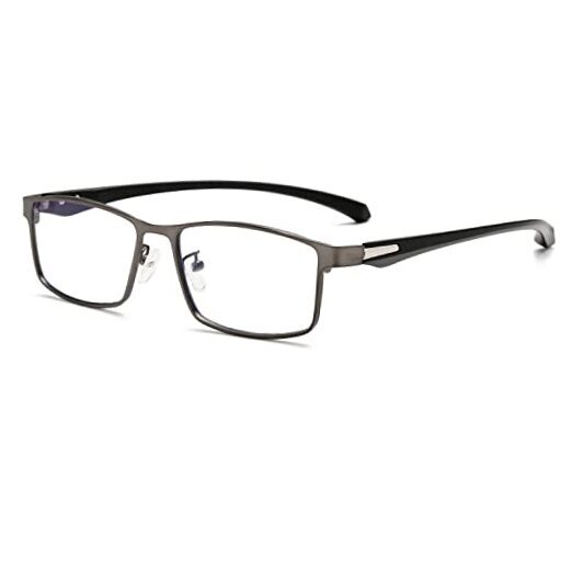 Blue-Light-Glasses-Woman-Men-Computer-Gaming for Blue Light Silver Grey-image