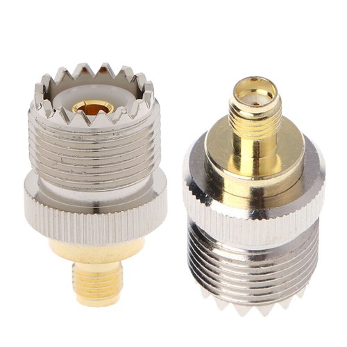 1Pc M Type Female SL16-K/SMA-K to SO-239 PL259 Female RF Adapter ConnectorA_ln - Zdjęcie 12 z 12