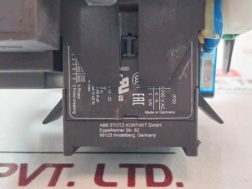 DEMAG 1233608-06 Control Board 3 Poles Breaking 24/40 V 450 Hz - Picture 5 of 13