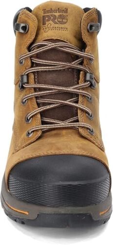Timberland PRO Hombres Helix HD 6" Compuesto Puntera de Seguridad Impermeable Hombres 9.5 Botas - Imagen 4 de 12