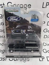 GREENLIGHT 2020 Ford F-450 Super Duty Service Truck Black 1:64 Diecast T&C Exclu