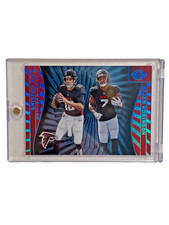 2024 Panini Illusions Bijan Robinson Black Ice Trophy Collection #1/1 Falcons