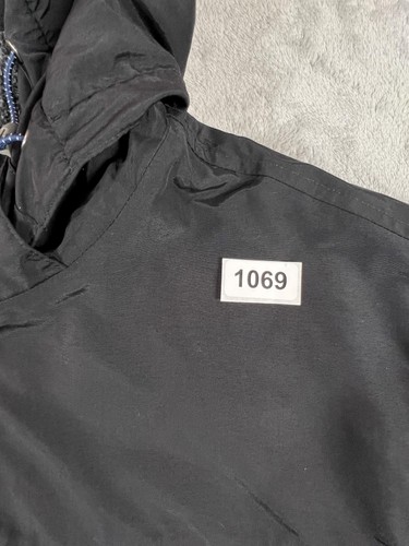 Lands' End Jacket Mens XL Black Squall Waterproof Windproof Fleece Lined Hooded - Picture 15 of 15