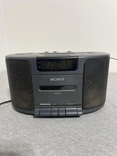 Vintage Sony Dream Machine ICF-CS850 Clock Radio Cassette Player FM AM Dual Alar