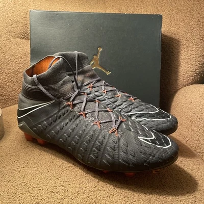 Nike Hypervenom Phantom 3 Elite DF FG Grey Orange for Sale